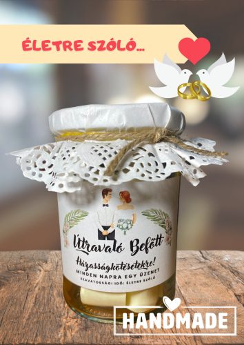 Ajándék befőtt - Házasságkötésre