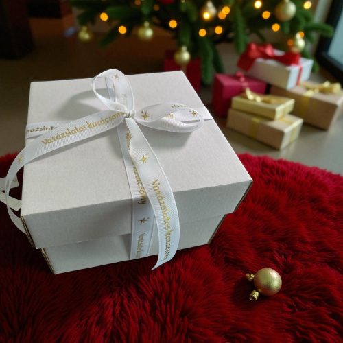 Karácsonyi gömb díszdoboz (4 db gömbhöz)