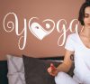 Yoga felirat matrica