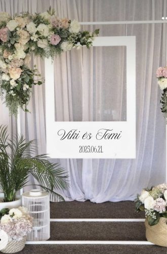 Klasszikus szelfi fotókeret 