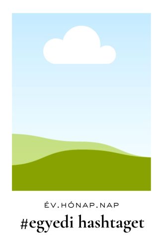 Klasszikus szelfi fotókeret 