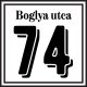 Házszám tábla 16