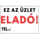 Ez az üzlet eladó tábla