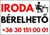 Iroda bérelhető tábla