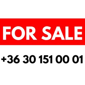 For sale műanyag tábla