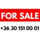 For sale műanyag tábla
