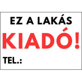 Ez a lakás kiadó egyedi