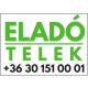 Eladó telek tábla