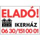 Eladó ikerház tábla