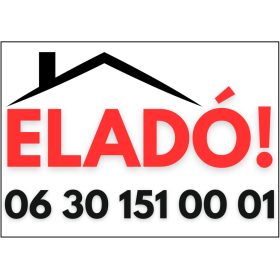 Szimpla Eladó tábla