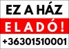 Prémium ez a ház eladó tábla